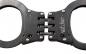 Preview: BULLTEC handcuffs with hinge - burnished / reflex-free version - now available again