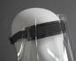 Preview: Face protection / face-screen PREMIUM foldable made from 0.5 mm PET - robust and comfortable