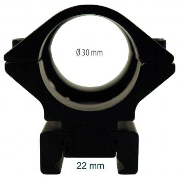 LENSOLUX 1-teilige konvertierbare Voll-Montage für Zielfernrohr auf 11 oder 22 mm Prismenschiene