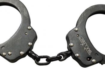 BULLTEC handcuffs with chain - burnished / reflex-free version - now available again