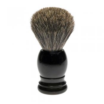 RAZOLUTION Shaving Brush with grey-badger hair