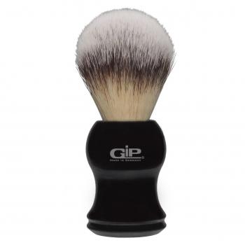GIP® shavin-brush with silver-tip synthetic fiber