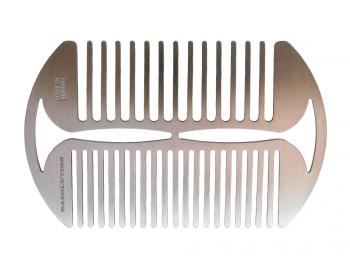 Beard-comb made from stainless steel - Made in Germany