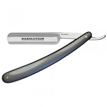 RAZOLUTION straight razor Black Dots