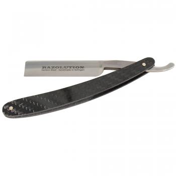 RAZOLUTION Razor real carbon-handles - straight head