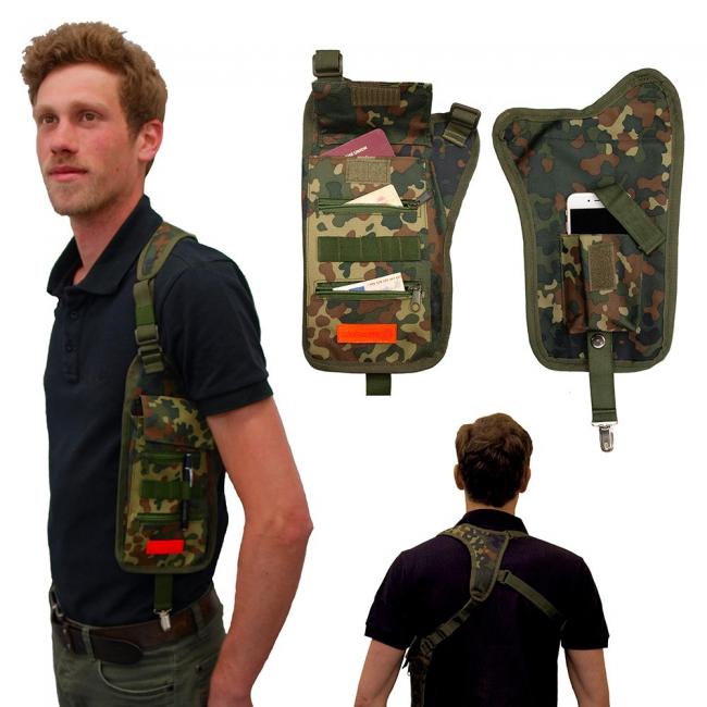 Sicherheitstasche Body Safe Camouflage SIMBATEC