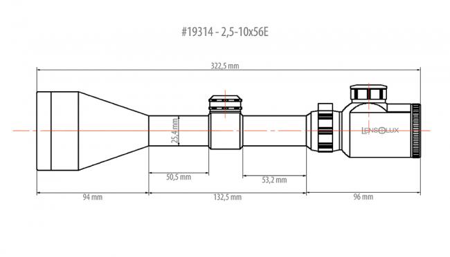 Lensolux 2,5-10x56E