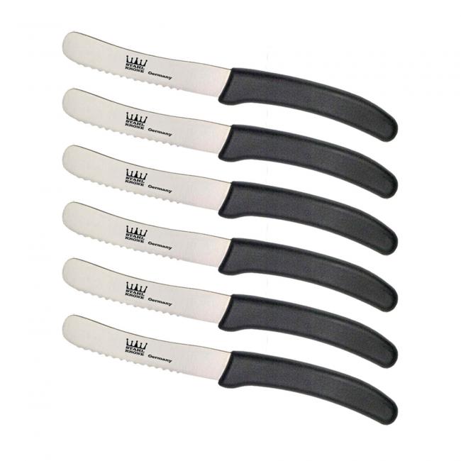 StahlKrone Frühstücksmesser im 6er-Set