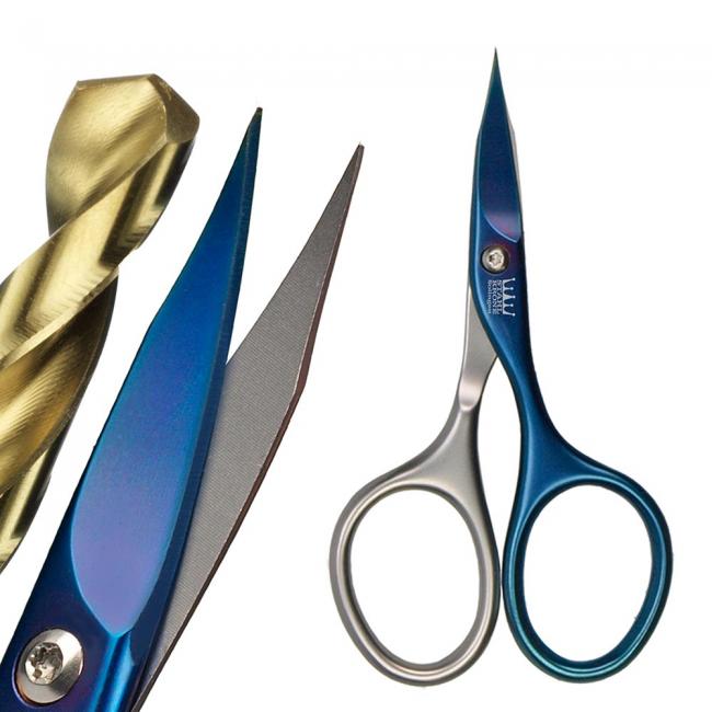 StahlKrone selbstschärfende Nagelschere dunkelblau