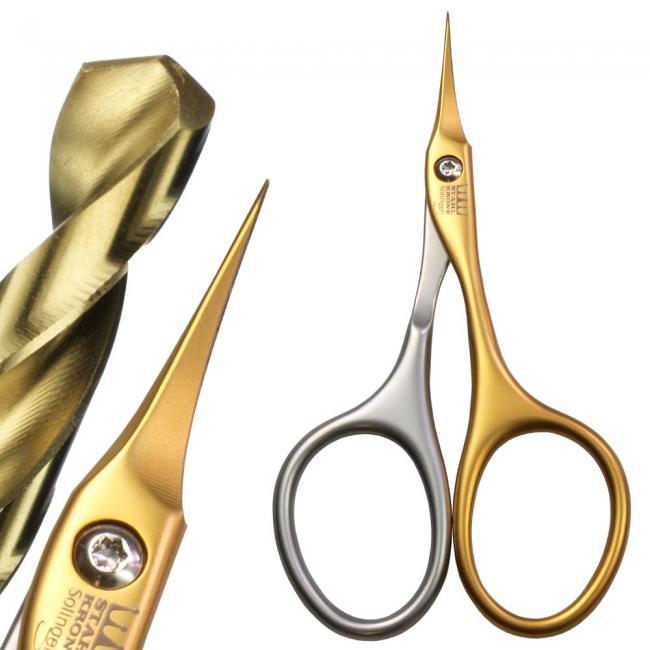 StahlKrone self-sharpening Skin Scissors with a fine spire