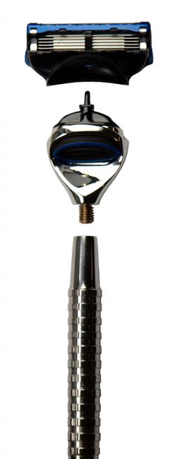 RAZOLUTION System-razor-Fusion®-Chequered-Glory-handle