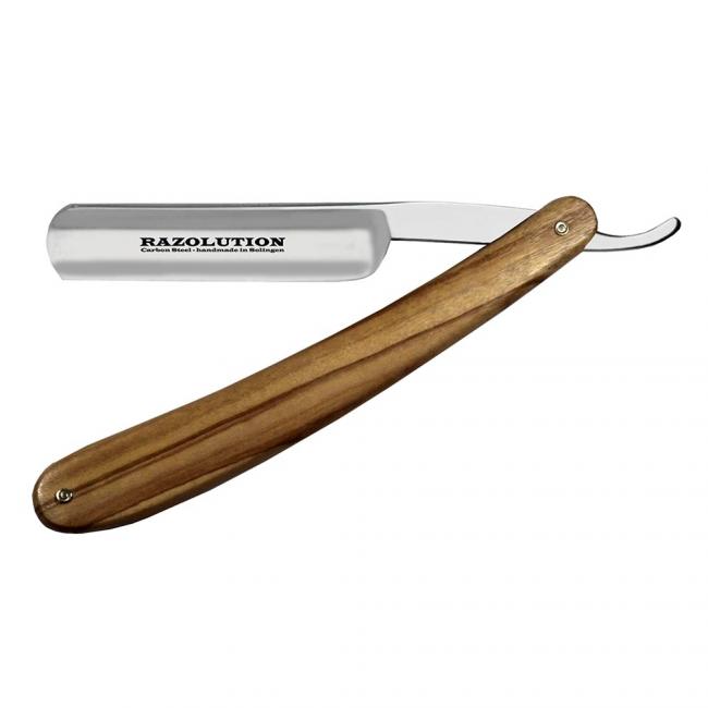 Razolution Rasiermesser Olivenholz