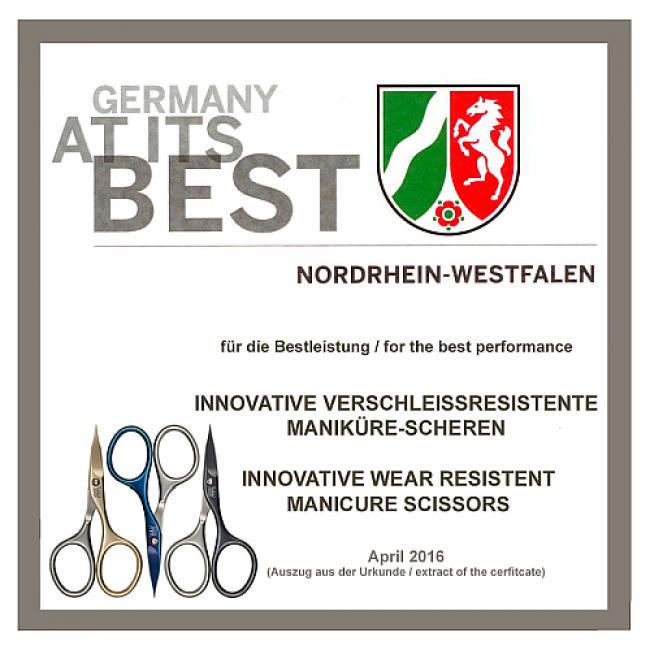 StahlKrone selbstschärfende Nagelschere dunkelblau