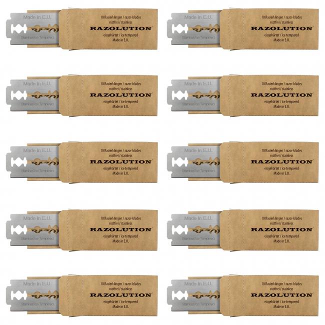 Razolution Razor Blades 100 pieces