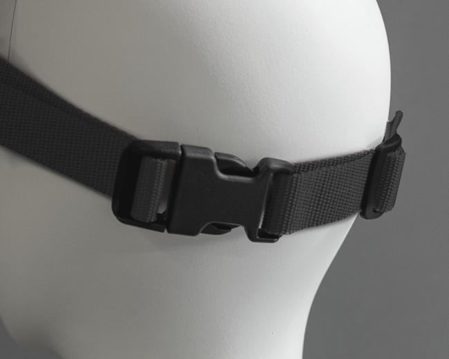 Face protection / face-screen PREMIUM foldable made from 0.5 mm PET - robust and comfortable